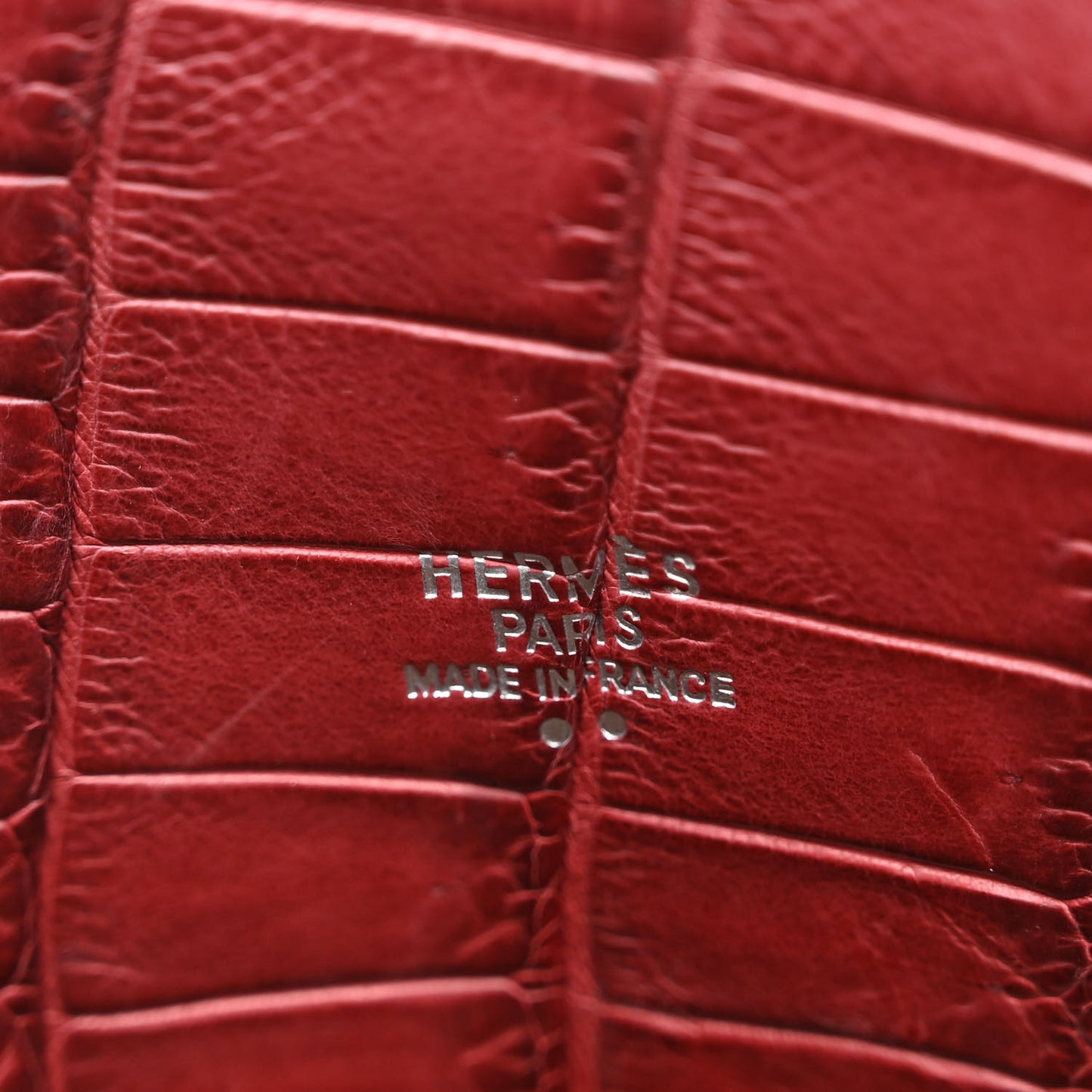 Niloticus Crocodile Kelly Sport 26 Rouge H