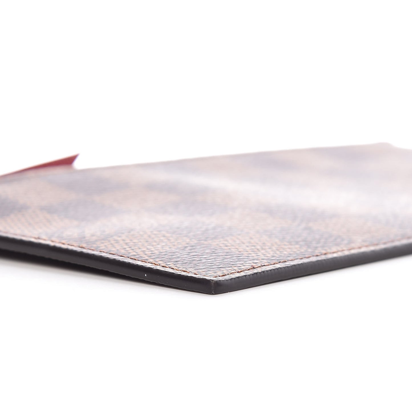 Damier Ebene Felicie Chain Wallet Zippered Insert
