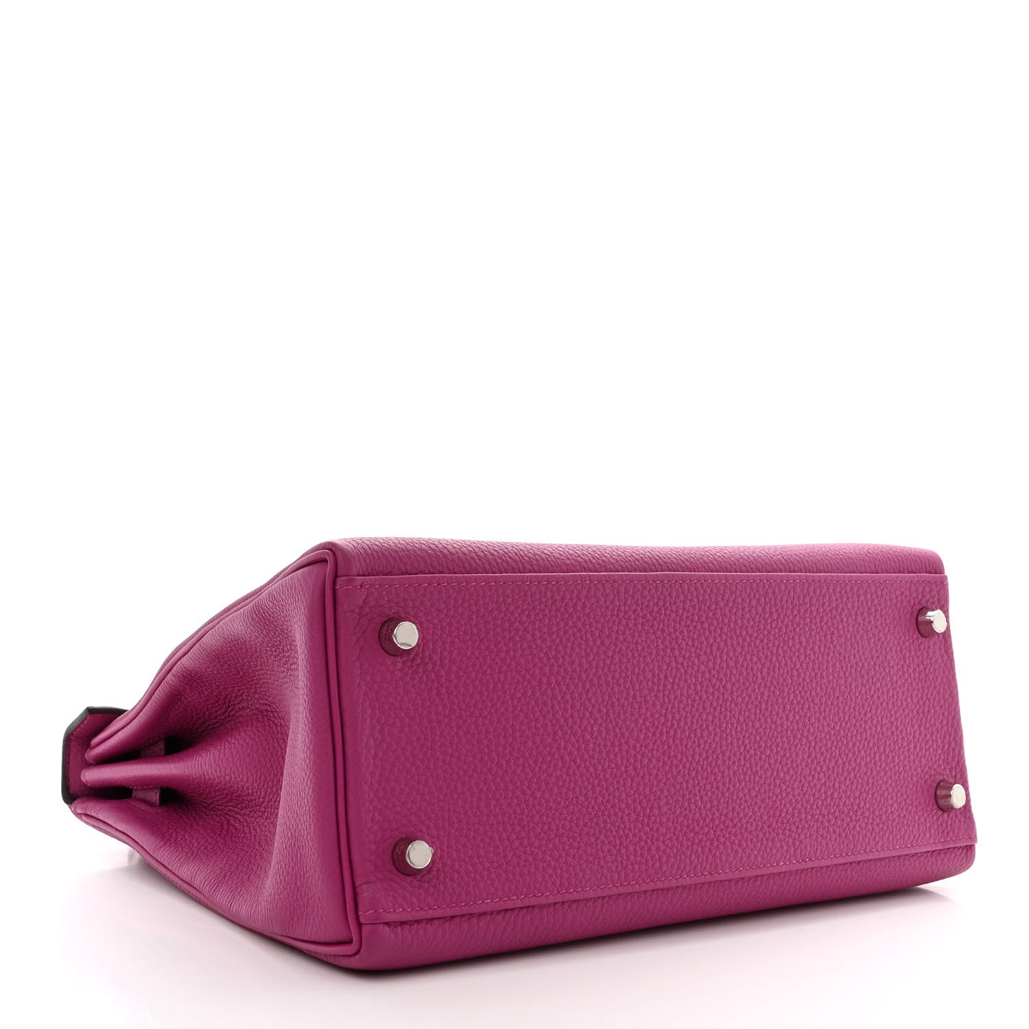 Hermes Togo Kelly Retourne 28 Rose Pourpre 4 of 12