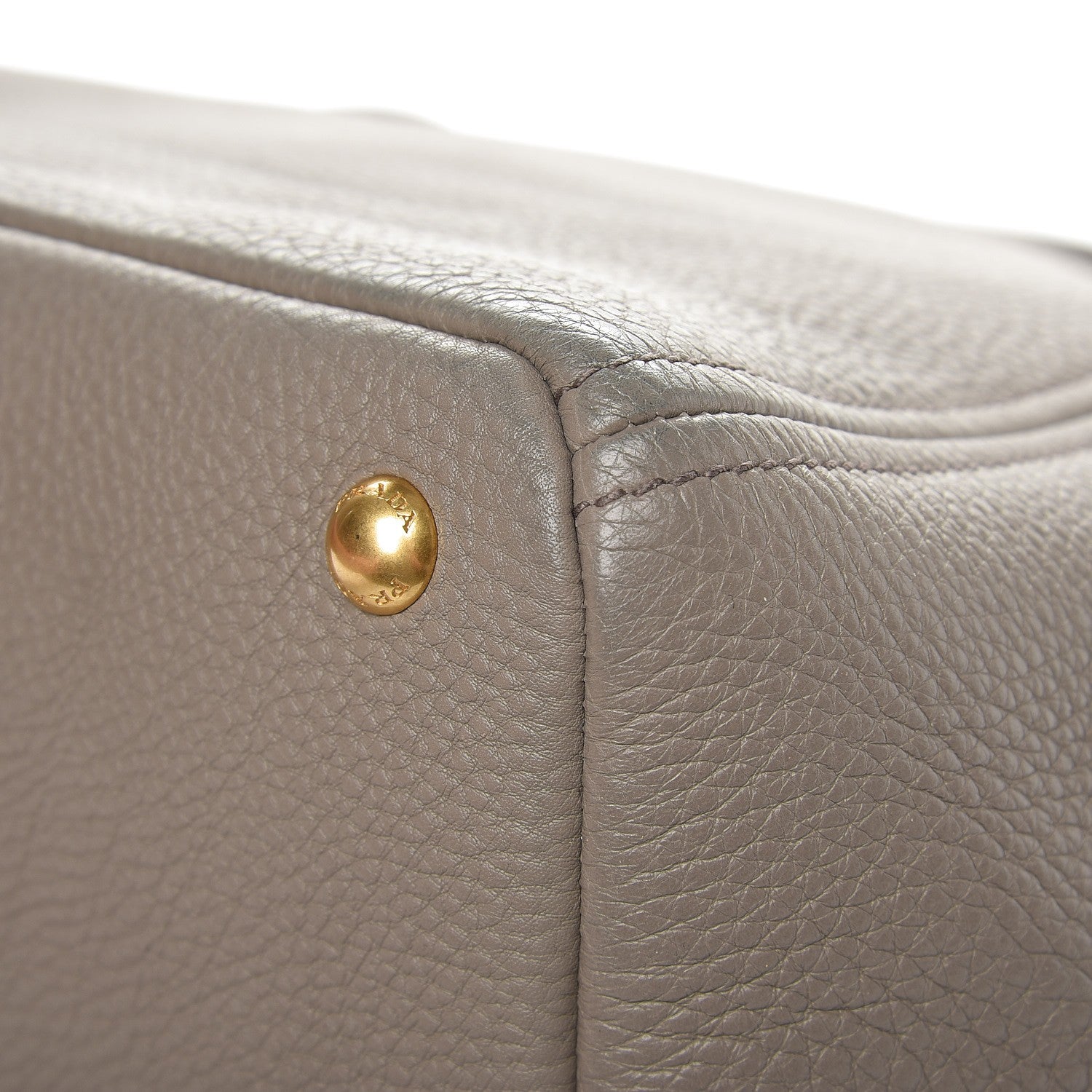 Prada Vitello Daino Tote Argilla 14 of 16