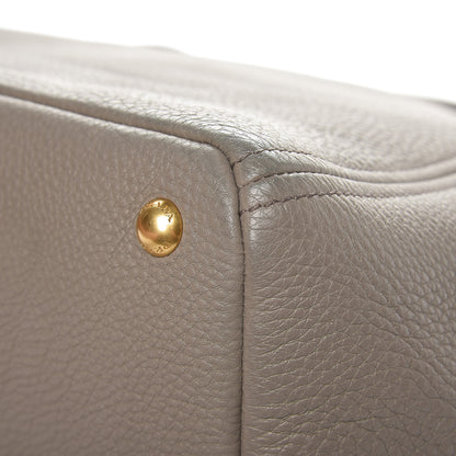 Prada Vitello Daino Tote Argilla 14 of 16