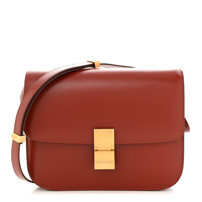 Celine Box Calfskin Medium Classic Box Flap Bag Lipstick 1 of 13