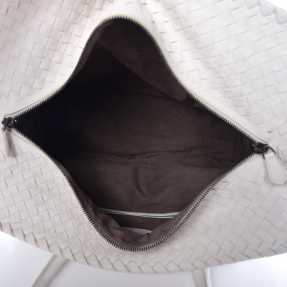 Bottega Veneta Nappa Intrecciato Brick Tote White 5 of 8
