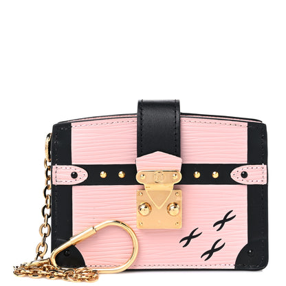 Louis Vuitton Epi Trunk Multicartes Rose Ballerine 1 of 10