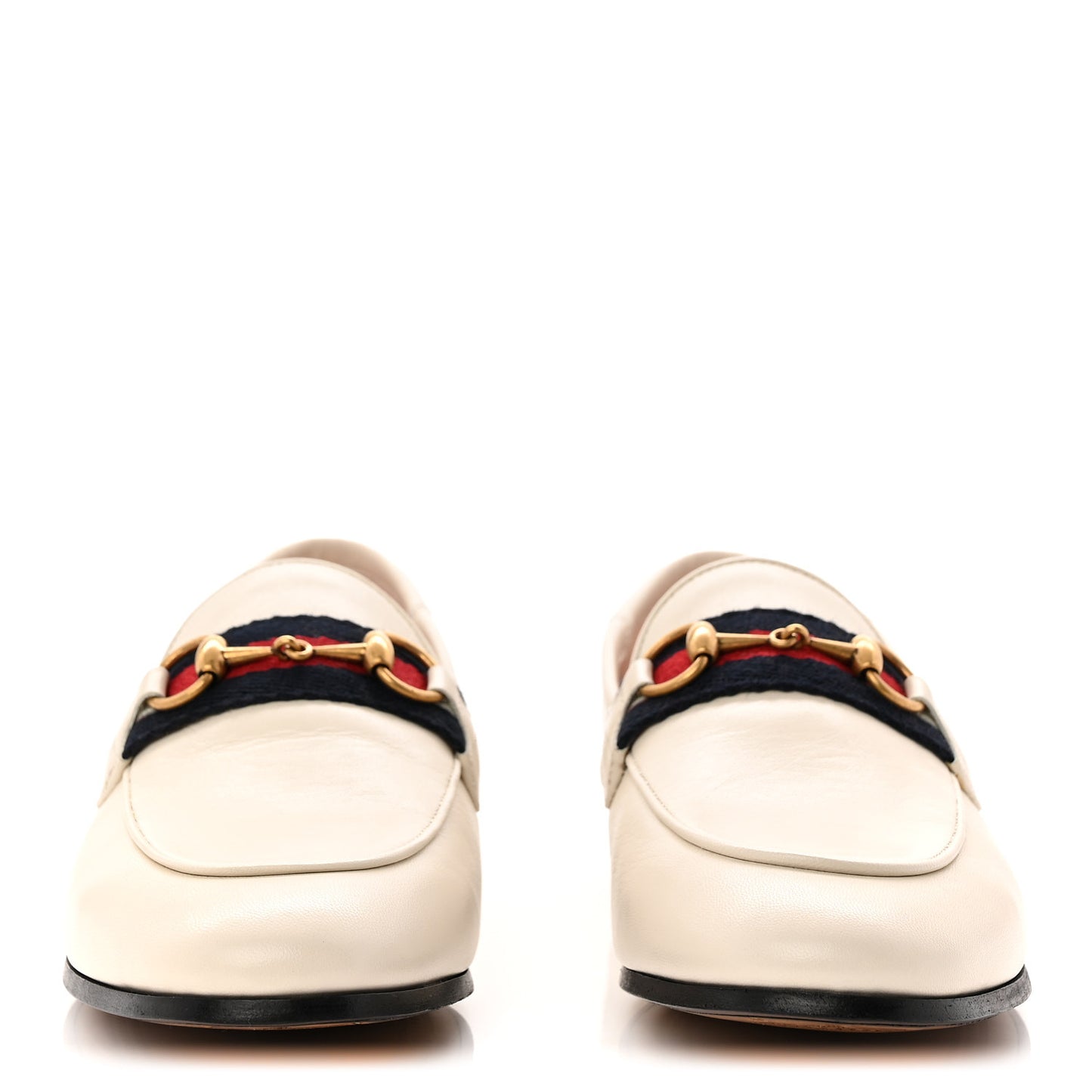 Malaga Kid Web Womens Horsebit Loafers 35 Mystic White