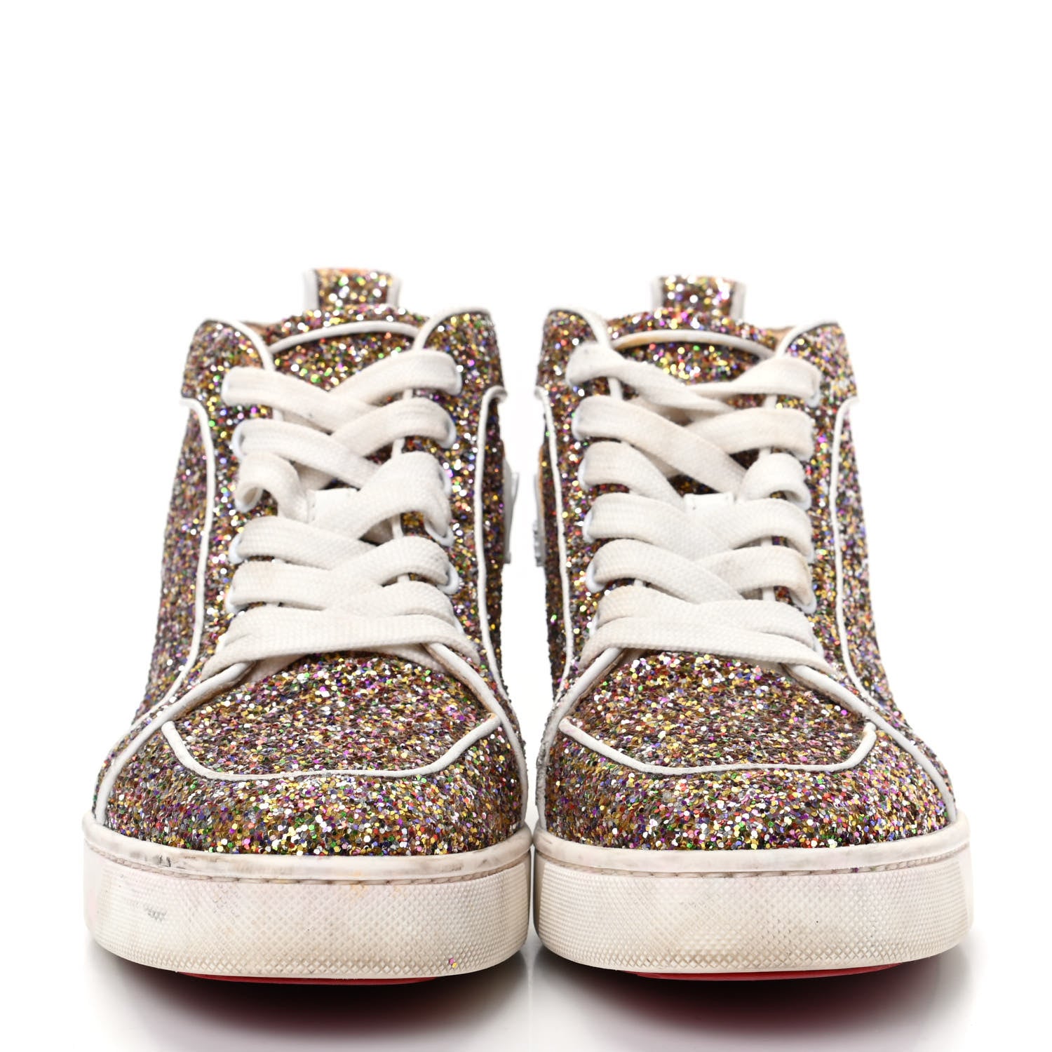 Christian Louboutin Glitter Nappa Rantus Orlato Sneakers 37 Multicolor 2 of 10