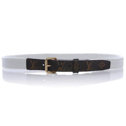 Louis Vuitton Monogram Woven Belt 100 40 1 of 6