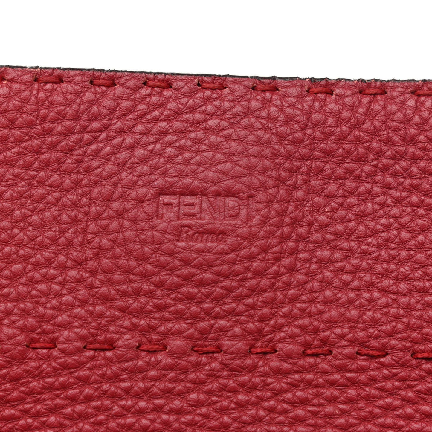 Cuoio Romano Selleria Large Anna Bucket Bag Rosso