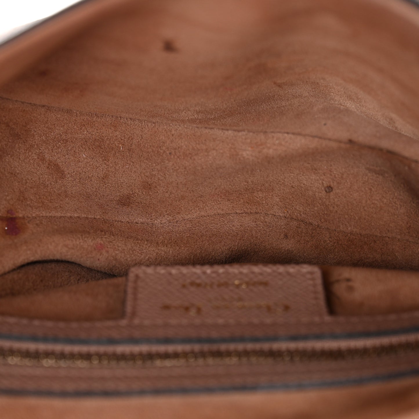 Grained Calfskin Saddle Bag Fard
