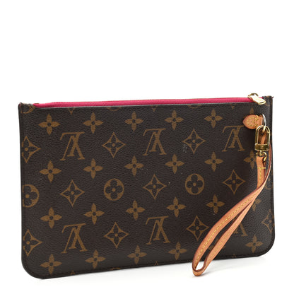 Louis Vuitton Monogram Neverfull MM GM Pochette Pivoine 3 of 12