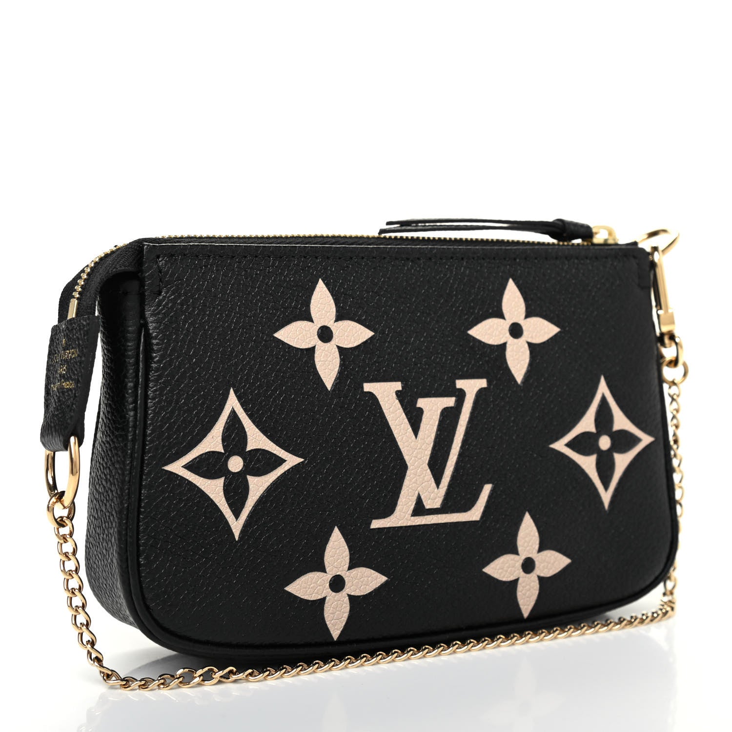 Louis Vuitton Empreinte Monogram Giant Mini Pochette Accessories Black 2 of 4