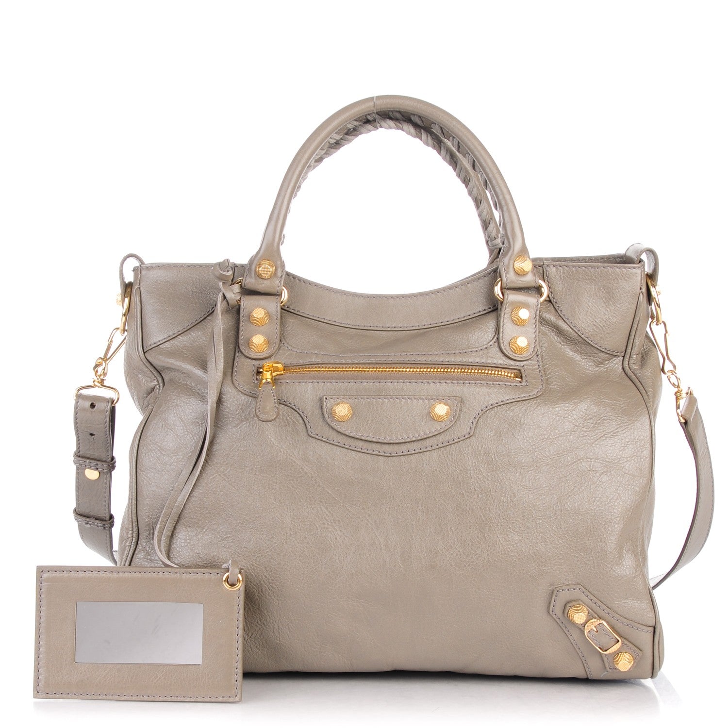Balenciaga Agneau Giant 12 Gold Hardware Velo Beige Liege 1 of 6