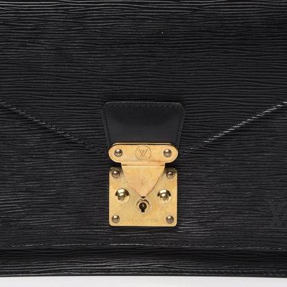 Louis Vuitton Epi Monceau Black 8 of 15