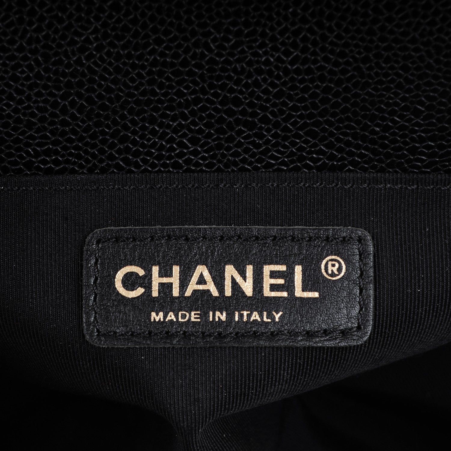 Chanel Caviar Quilted Medium Boy Flap Black 6 of 7