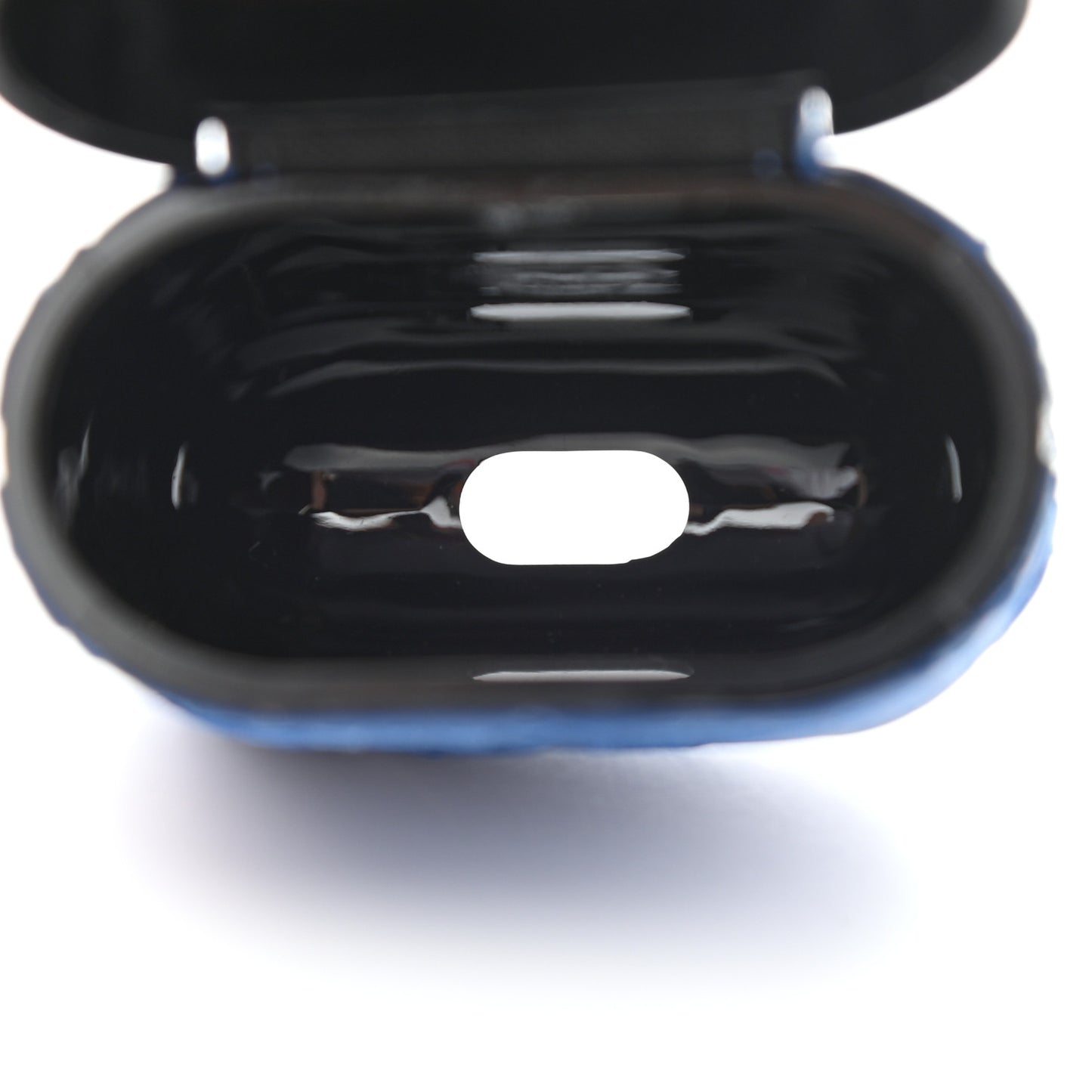 Nappa Intrecciato Airpods Case Blue