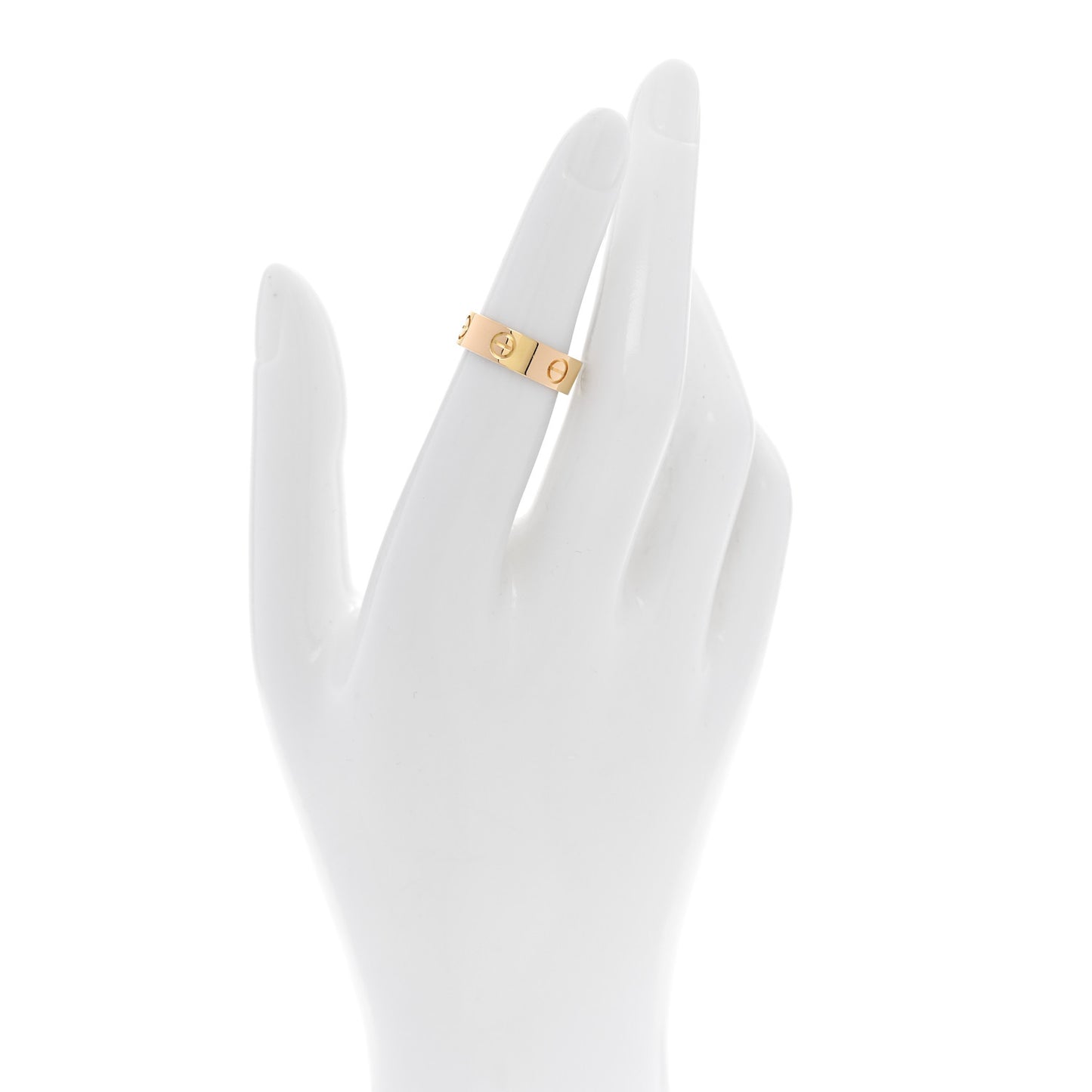 18K Yellow Gold 5.5mm LOVE Ring 50 5.25