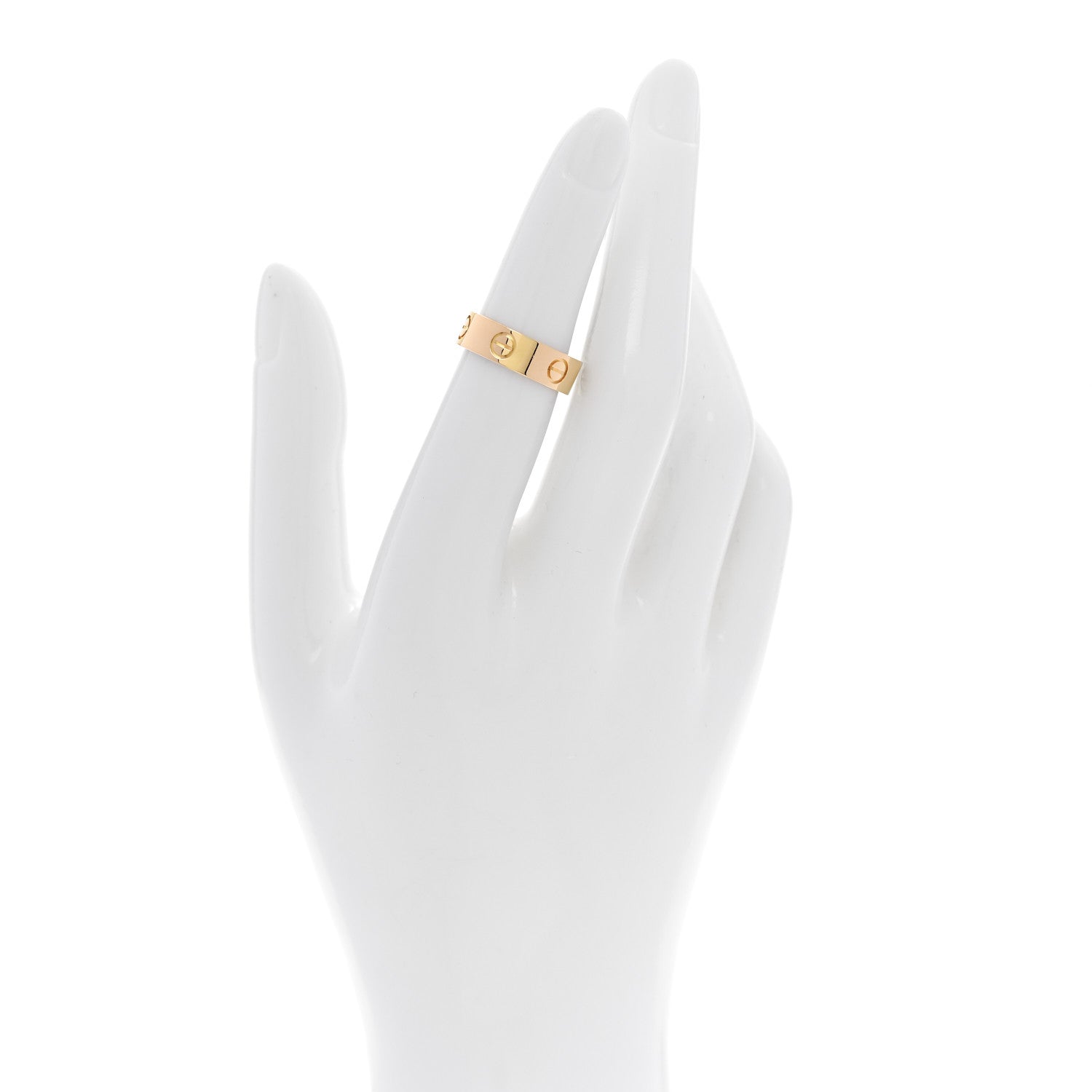 Cartier 18K Yellow Gold 5.5mm LOVE Ring 50 5.25 2 of 5