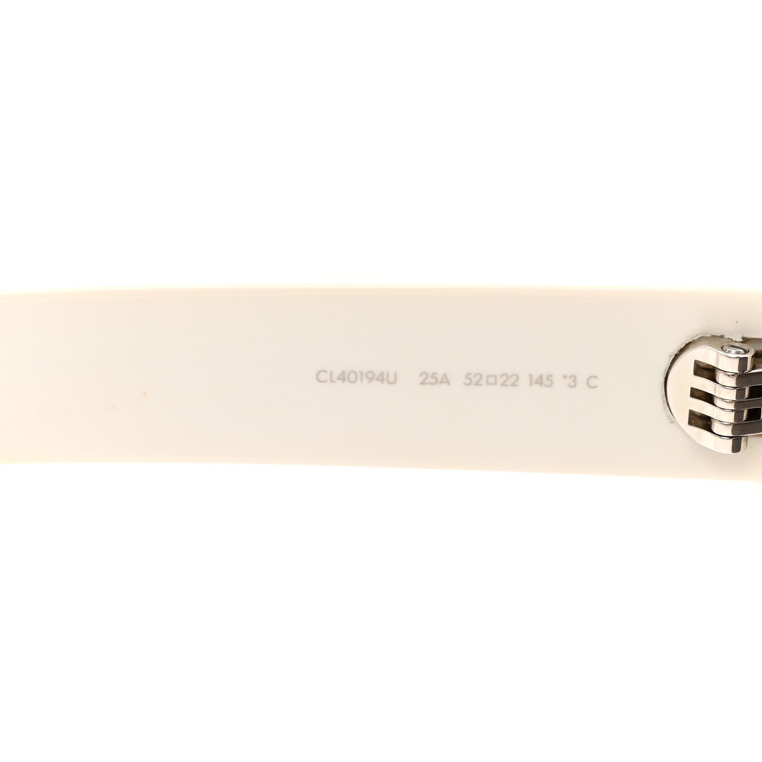 Celine Acetate Triomphe 01 Sunglasses CL 40194U White 6 of 7