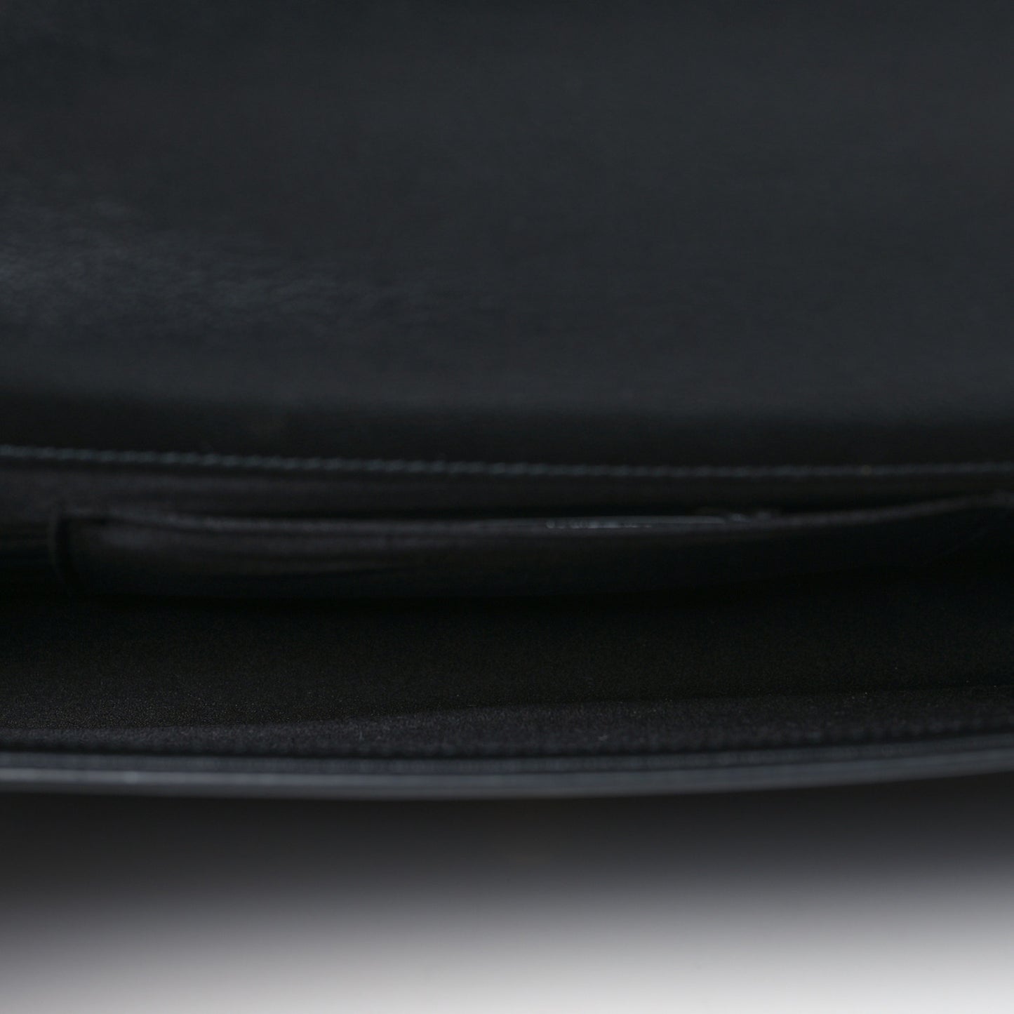 Calfskin Monogram Large Belle De Jour Clutch Black