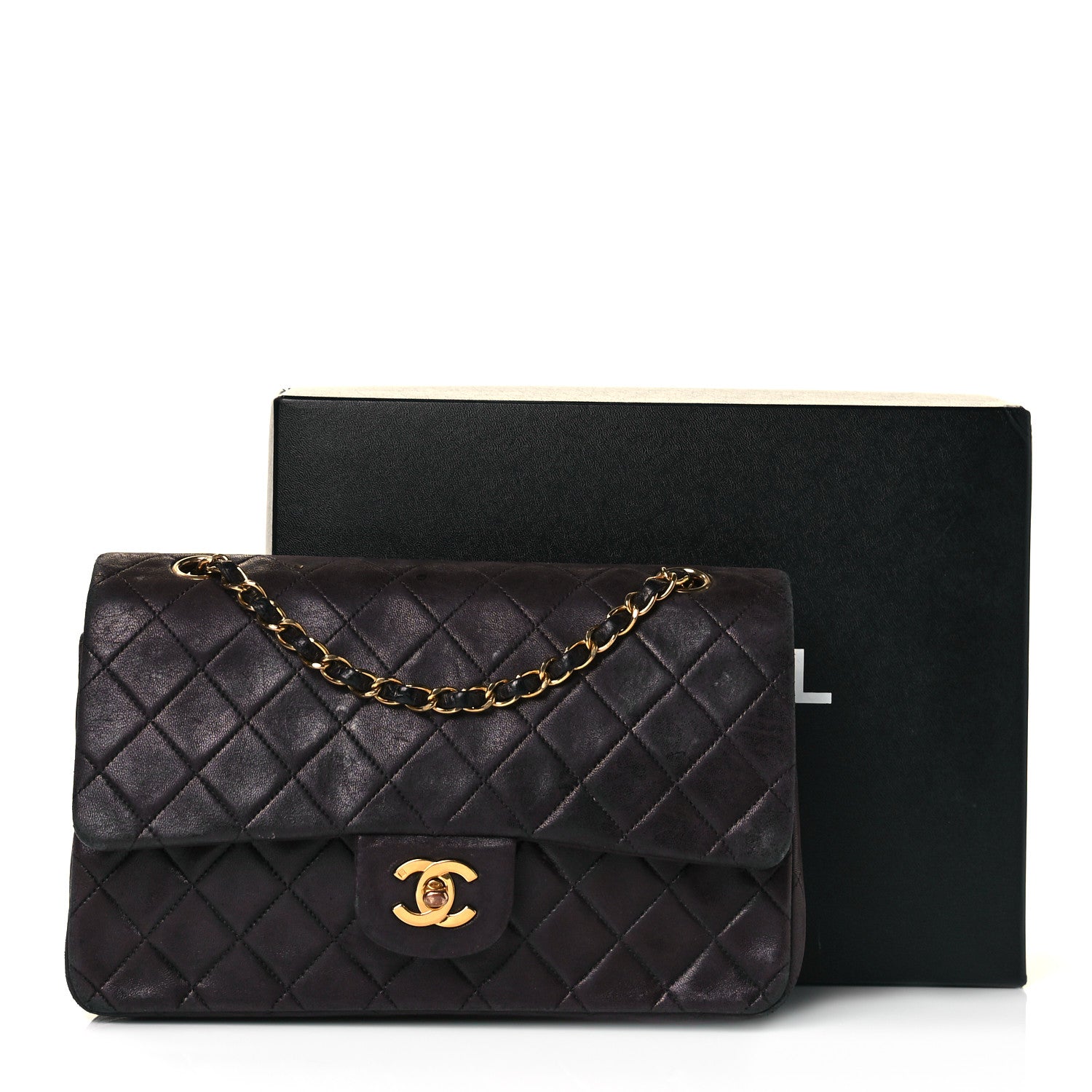 Chanel Lambskin Quilted Small Double Flap Black 18 of 18