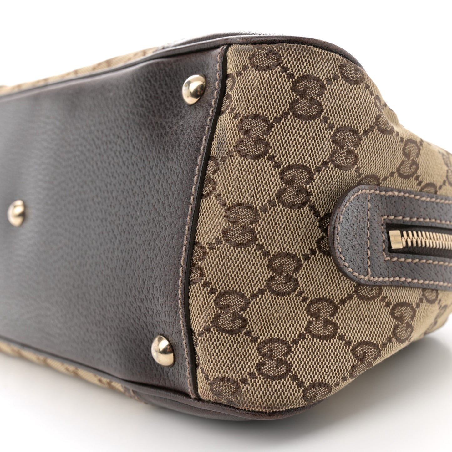 Monogram Small Princy Satchel Dark Brown