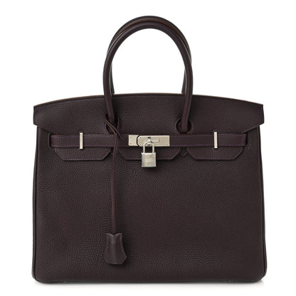 Hermes Togo Birkin 35 Raisin 1 of 10