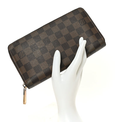 Louis Vuitton Damier Ebene Zippy Organizer Wallet 2 of 7
