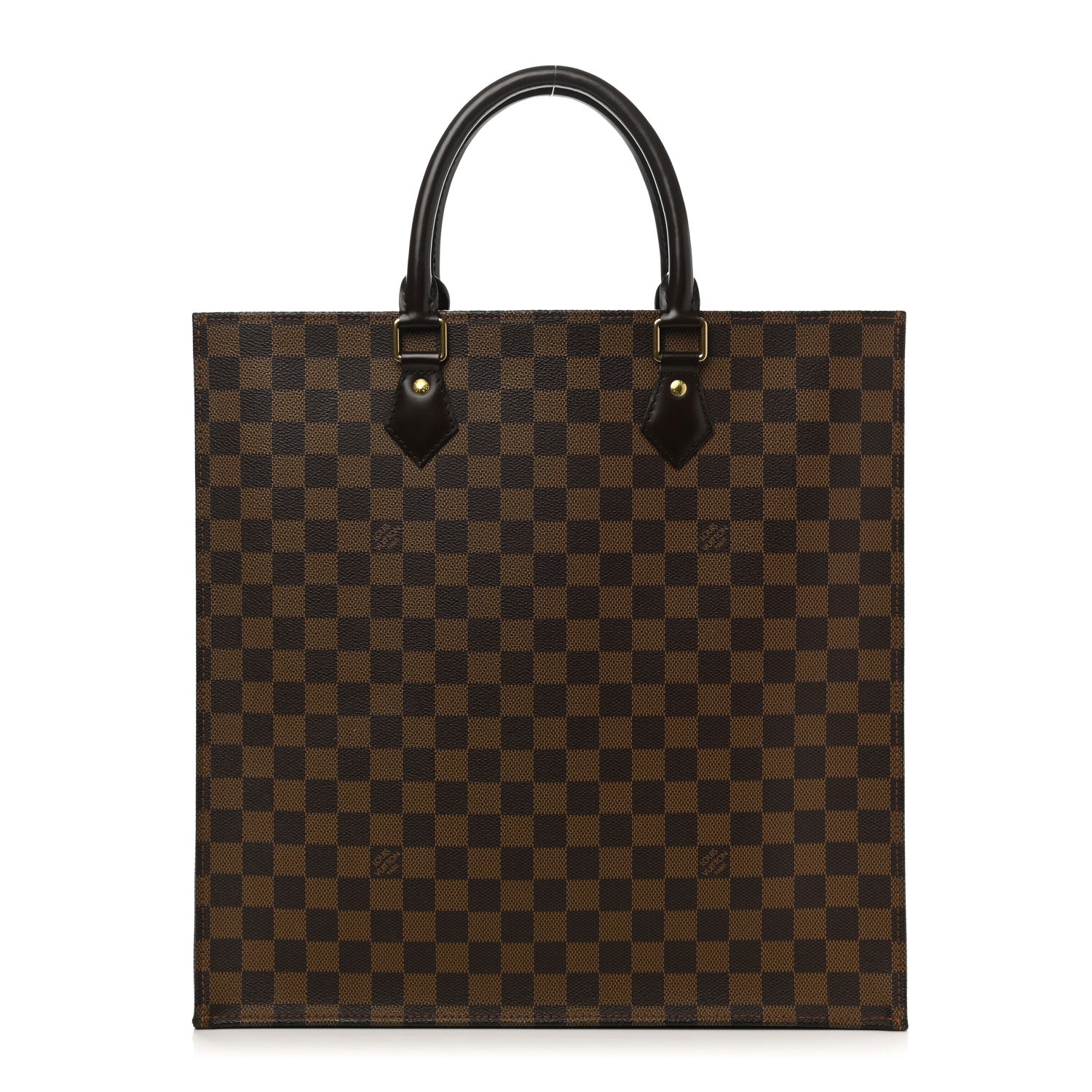 Louis Vuitton Damier Ebene Sac Plat NM 1 of 10
