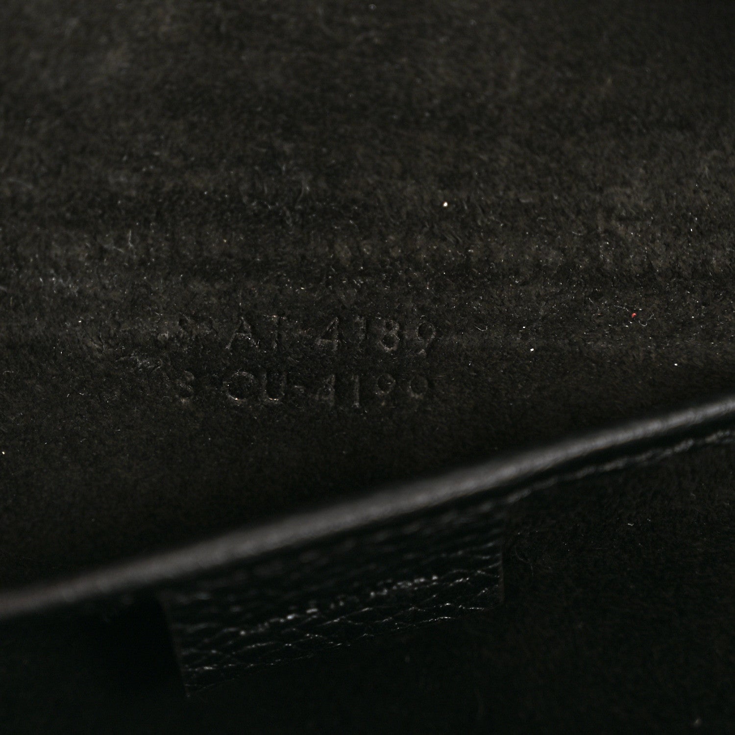 Celine Drummed Calfskin Nano Luggage Black 8 of 13