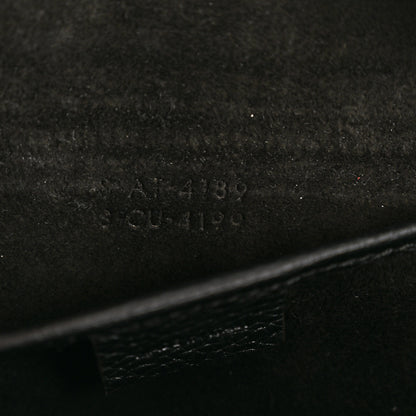 Celine Drummed Calfskin Nano Luggage Black 8 of 13