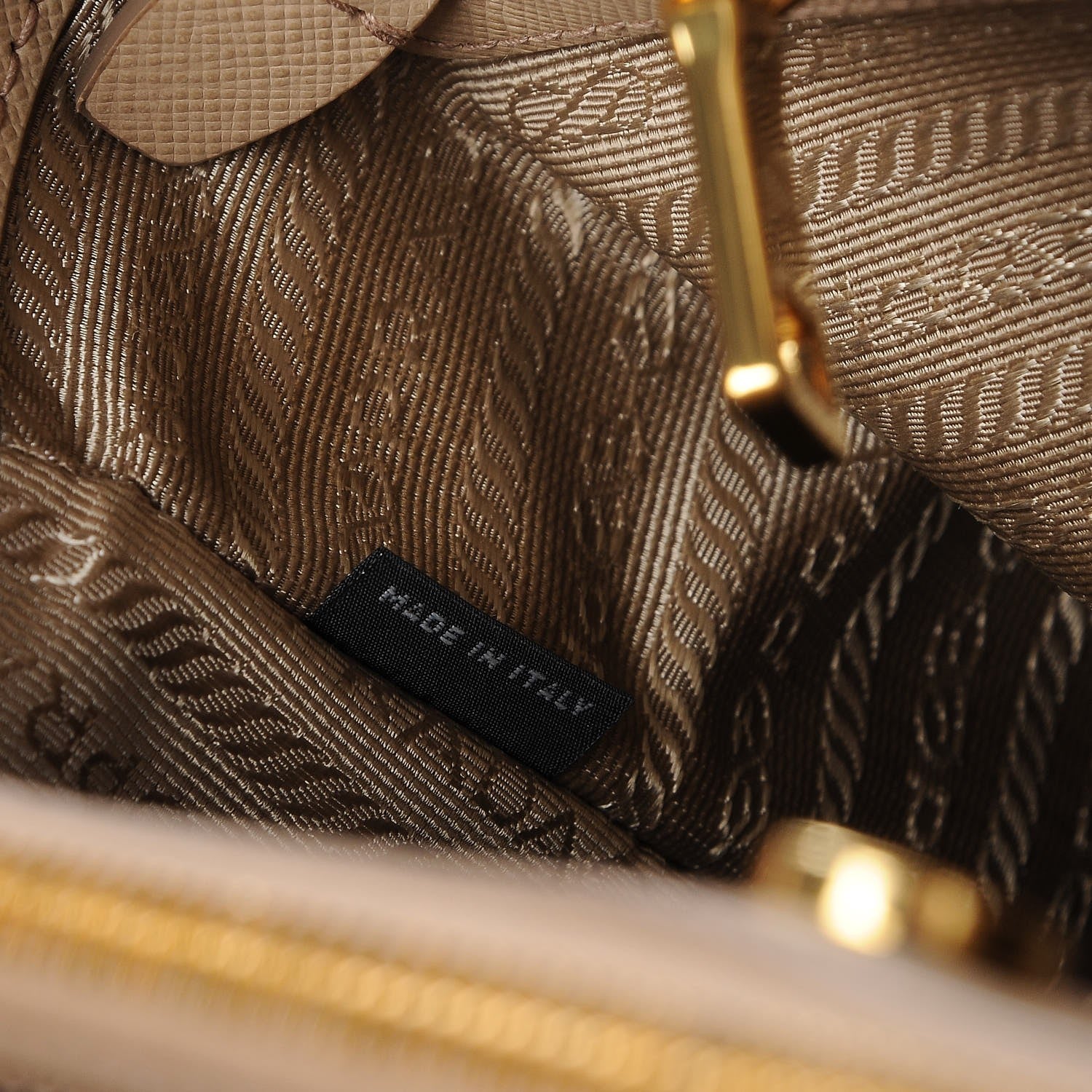 Prada Saffiano Lux Medium Tote Sabbia 8 of 9