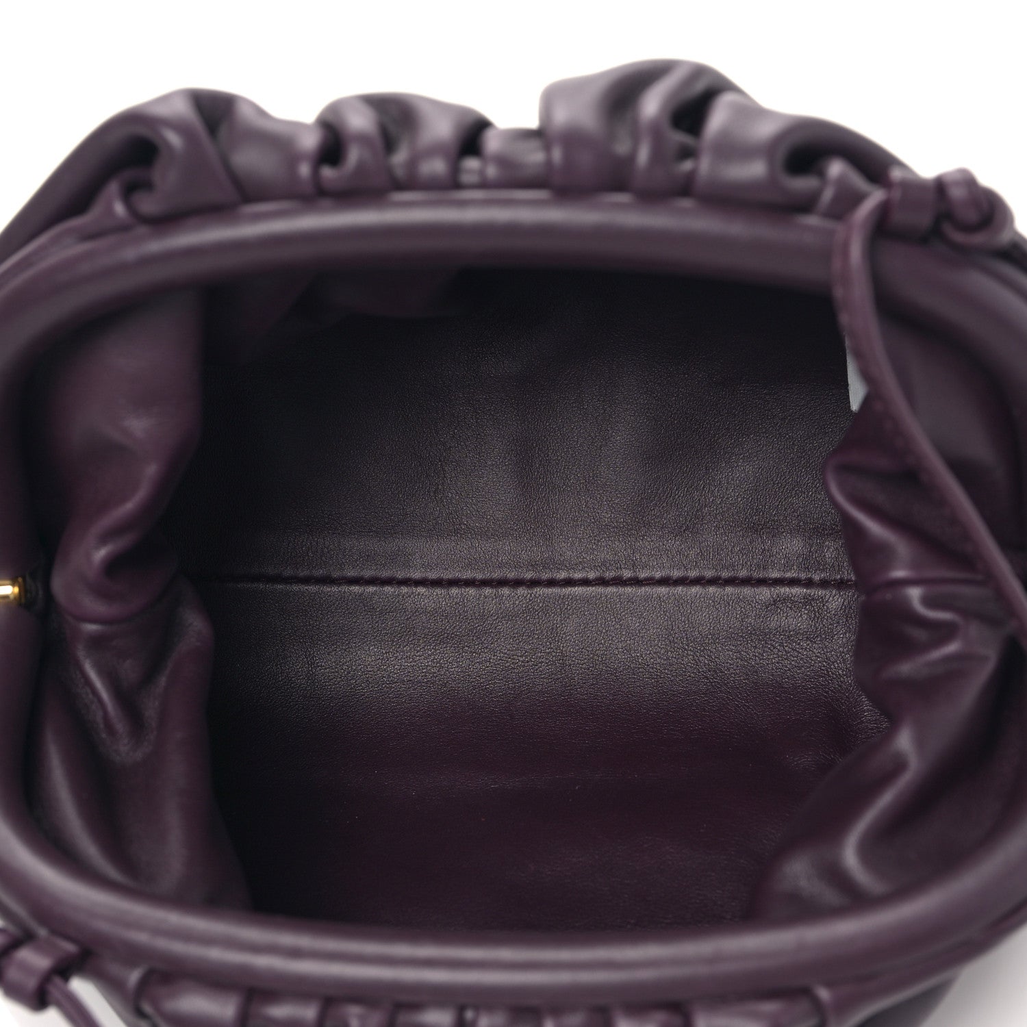 Bottega Veneta Butter Calfskin The Mini Pouch Grape 5 of 9