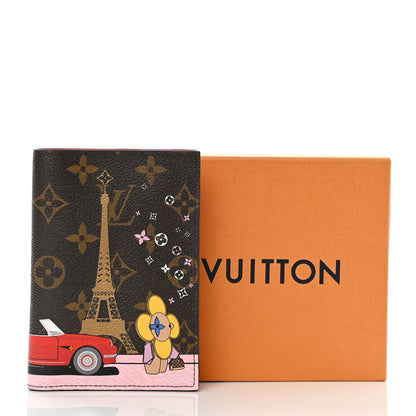 Louis Vuitton Monogram 2019 Christmas Animation Passport Cover Rouge 7 of 7