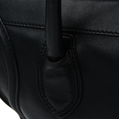 Celine Smooth Calfskin Mini Luggage Black 12 of 14