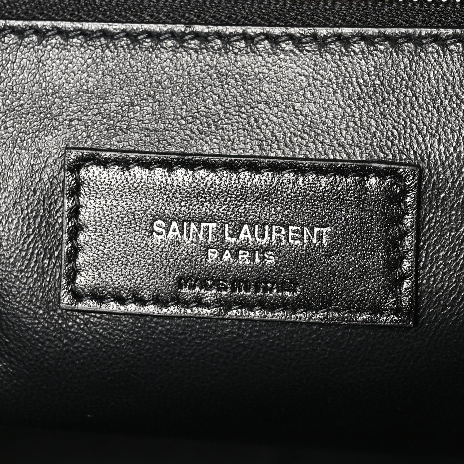 Saint Laurent Abrasivato Oxford Large Manhattan Shopper Tote Black 6 of 10