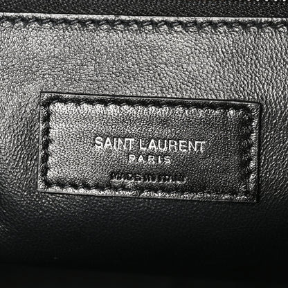 Saint Laurent Abrasivato Oxford Large Manhattan Shopper Tote Black 6 of 10