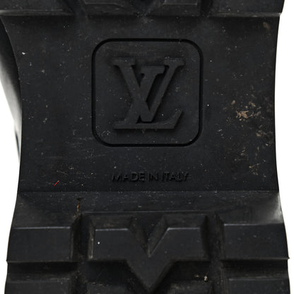 Louis Vuitton Calfskin Territory Ranger Combat Boots 37 Black 7 of 9