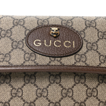 Gucci GG Supreme Monogram Neo Vintage Web Belt Bag Brown 8 of 10