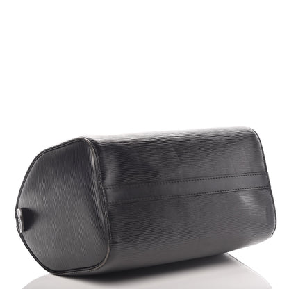 Louis Vuitton Epi Speedy 25 Black 4 of 9