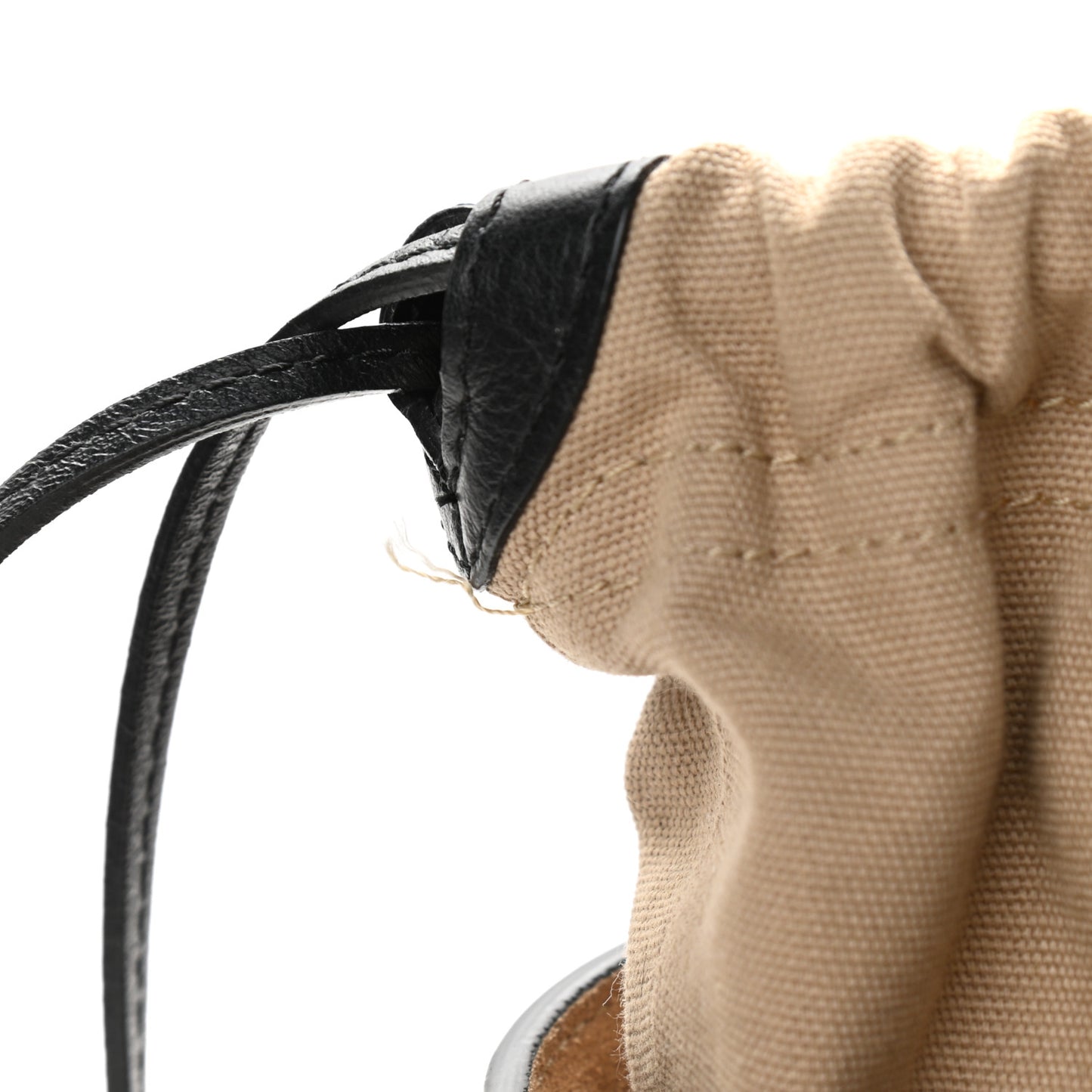 Smooth Calfskin Small Roy Bucket Bag Black
