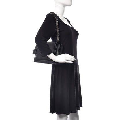 Saint Laurent Calfskin Large Monogram Sunset Black 3 of 11