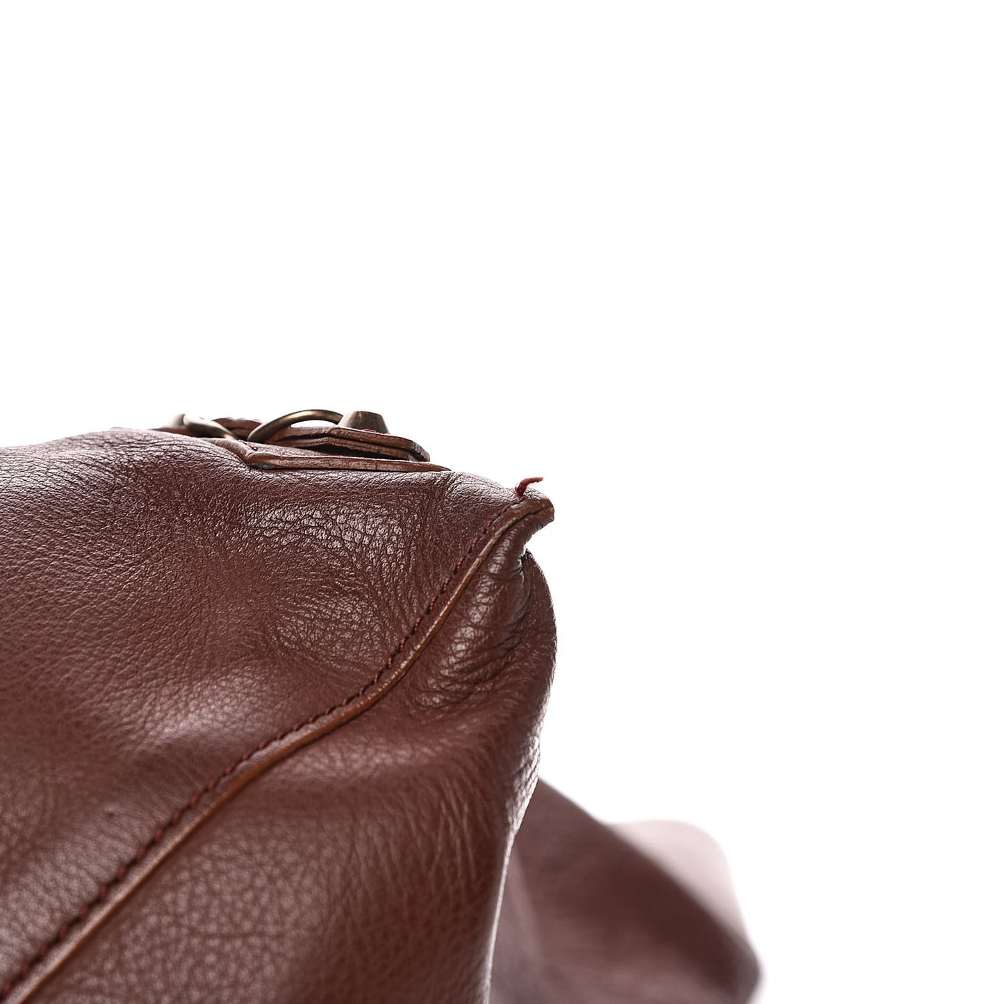 Veau Papier Basket Tote Castagna