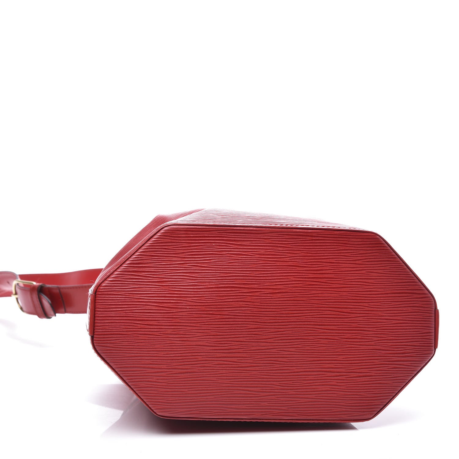 Louis Vuitton Epi Sac D'Epaule Castillan Red 3 of 9