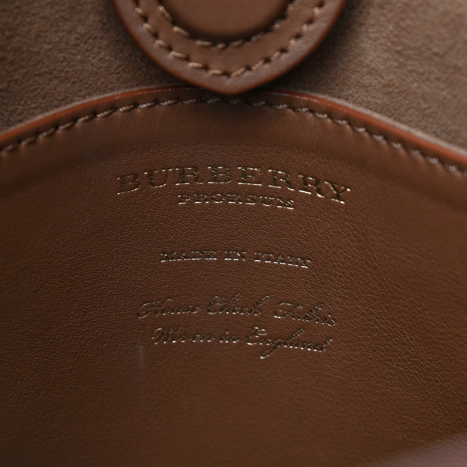 Burberry Prorsum Suede Fringe Bucket Bag Brown 6 of 10