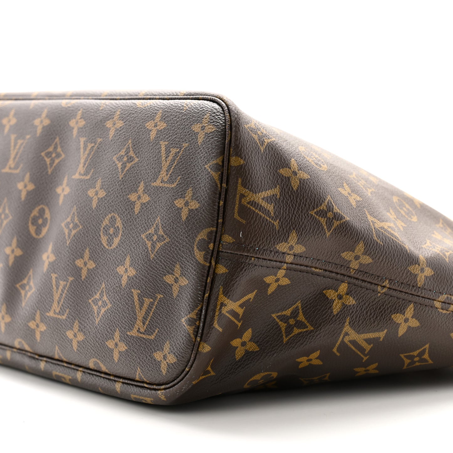 Monogram V Neverfull MM Turquoise