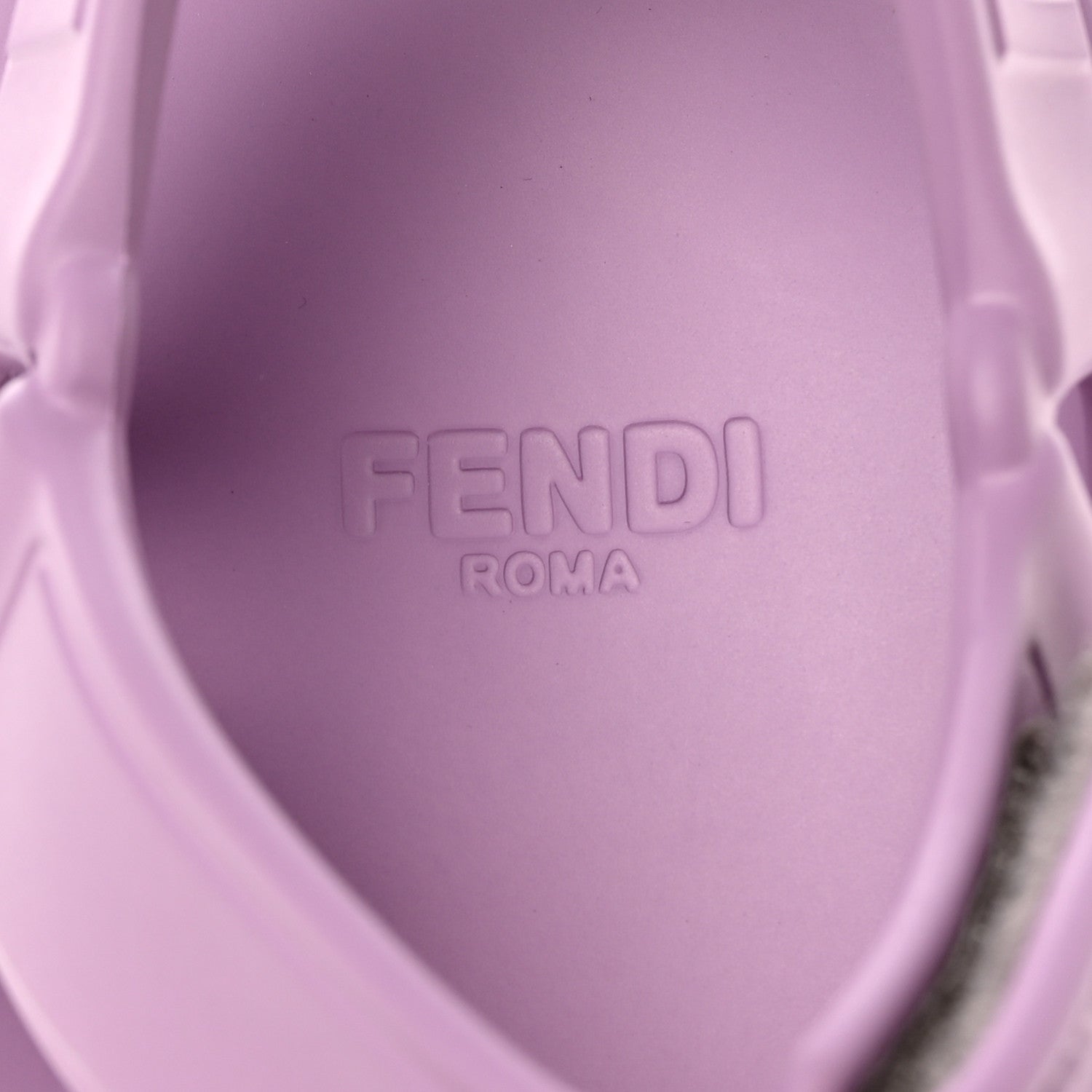 Fendi Rubber FF Sporty Hiker 25mm Sandals 41 Violetta 7 of 9
