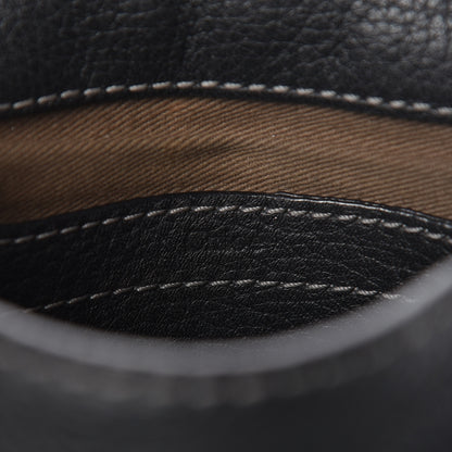 Chloe Calfskin Mini Marcie Round Crossbody Bag Black 8 of 11