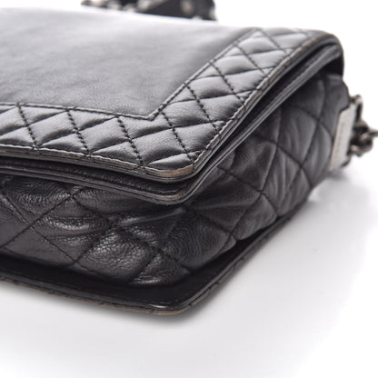 Chanel Calfskin New Medium Boy Reverso Flap Black 12 of 19