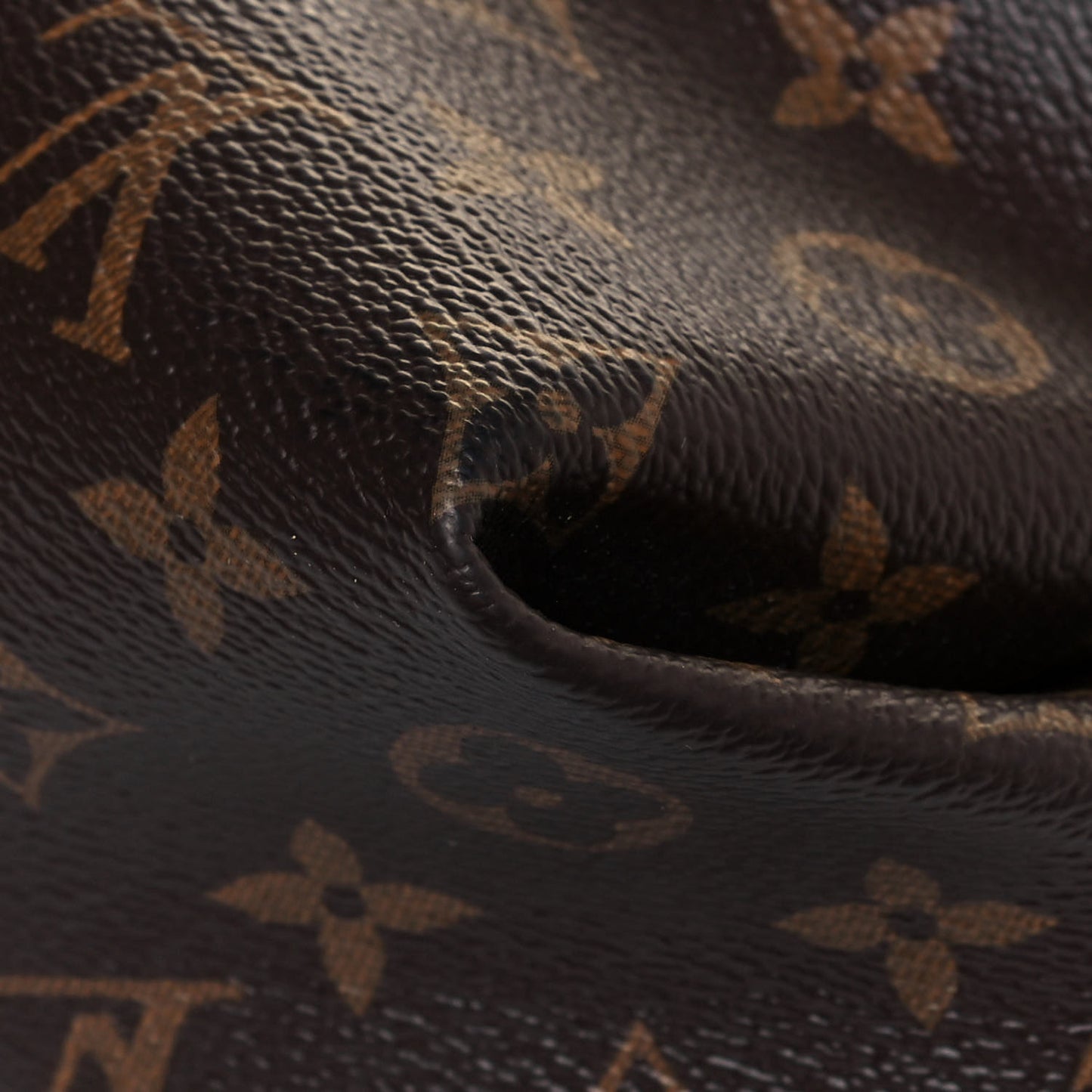 Monogram Flower Zipped Tote PM Black