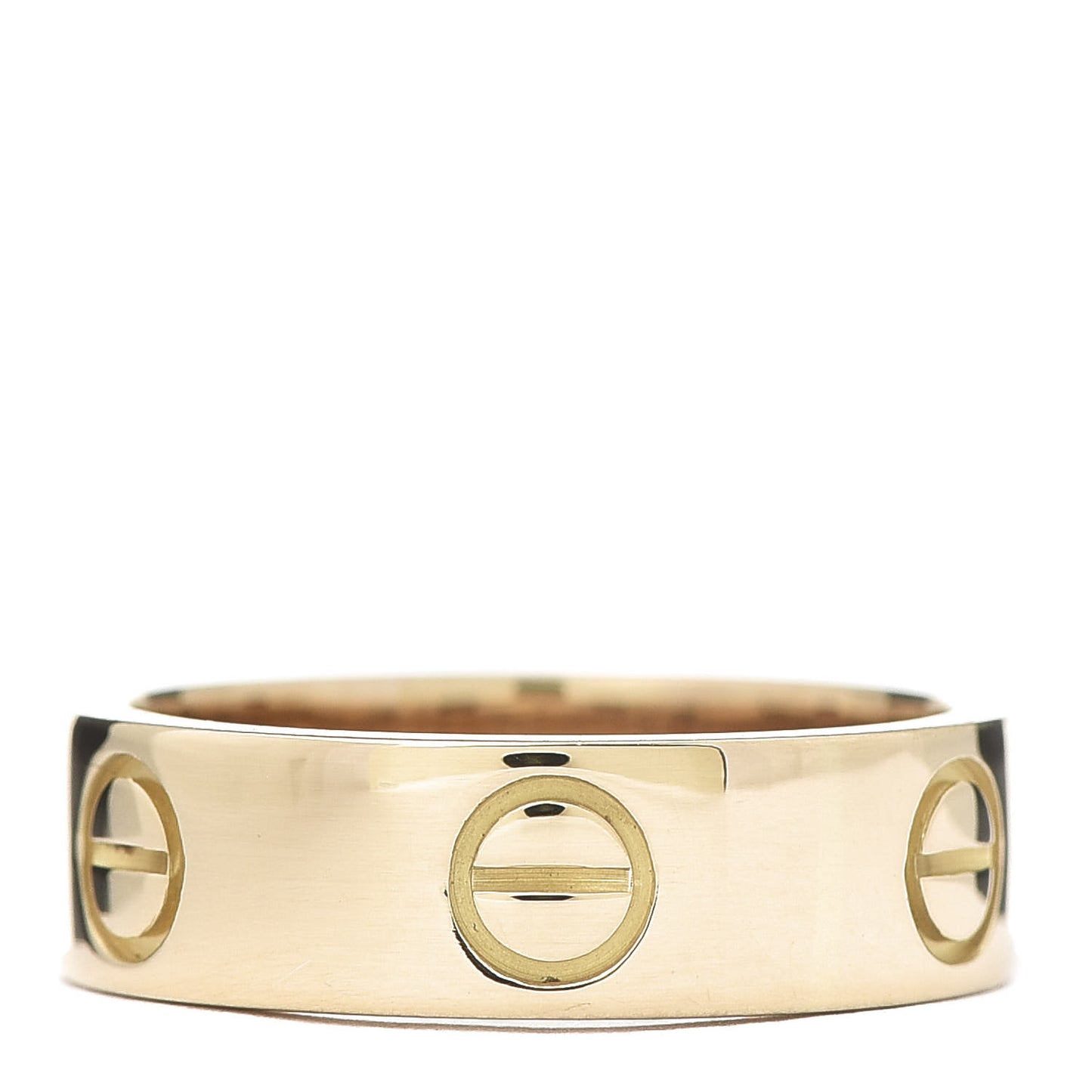 18K Yellow Gold 5.5mm LOVE Ring 50 5.25